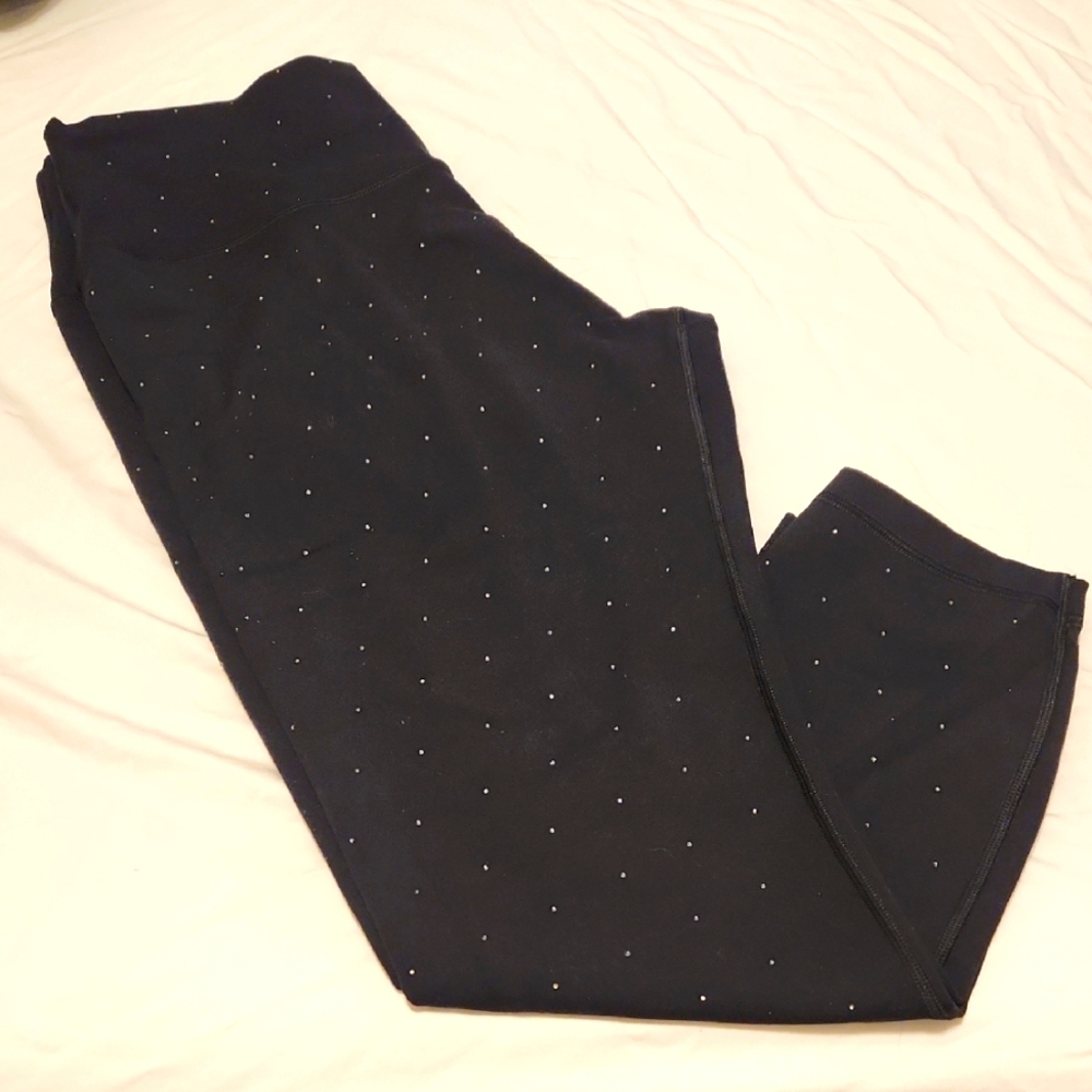 VICTORIAS Secret Rhinestone 3/4 Leggings